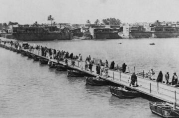 الجسور في بغداد القديمة